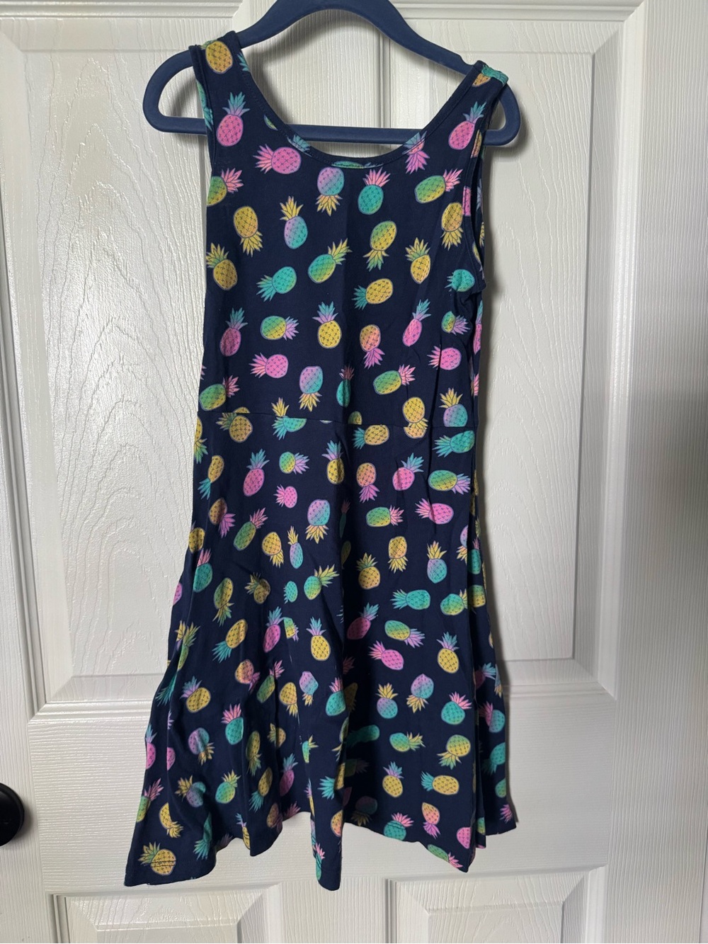 Girls pineapple printed dress